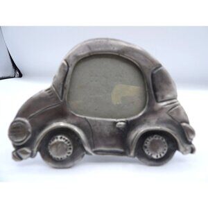 Car Photo Frame Pewter Ashleigh Manor Made in Taiwan Photo Area 2½ inch square